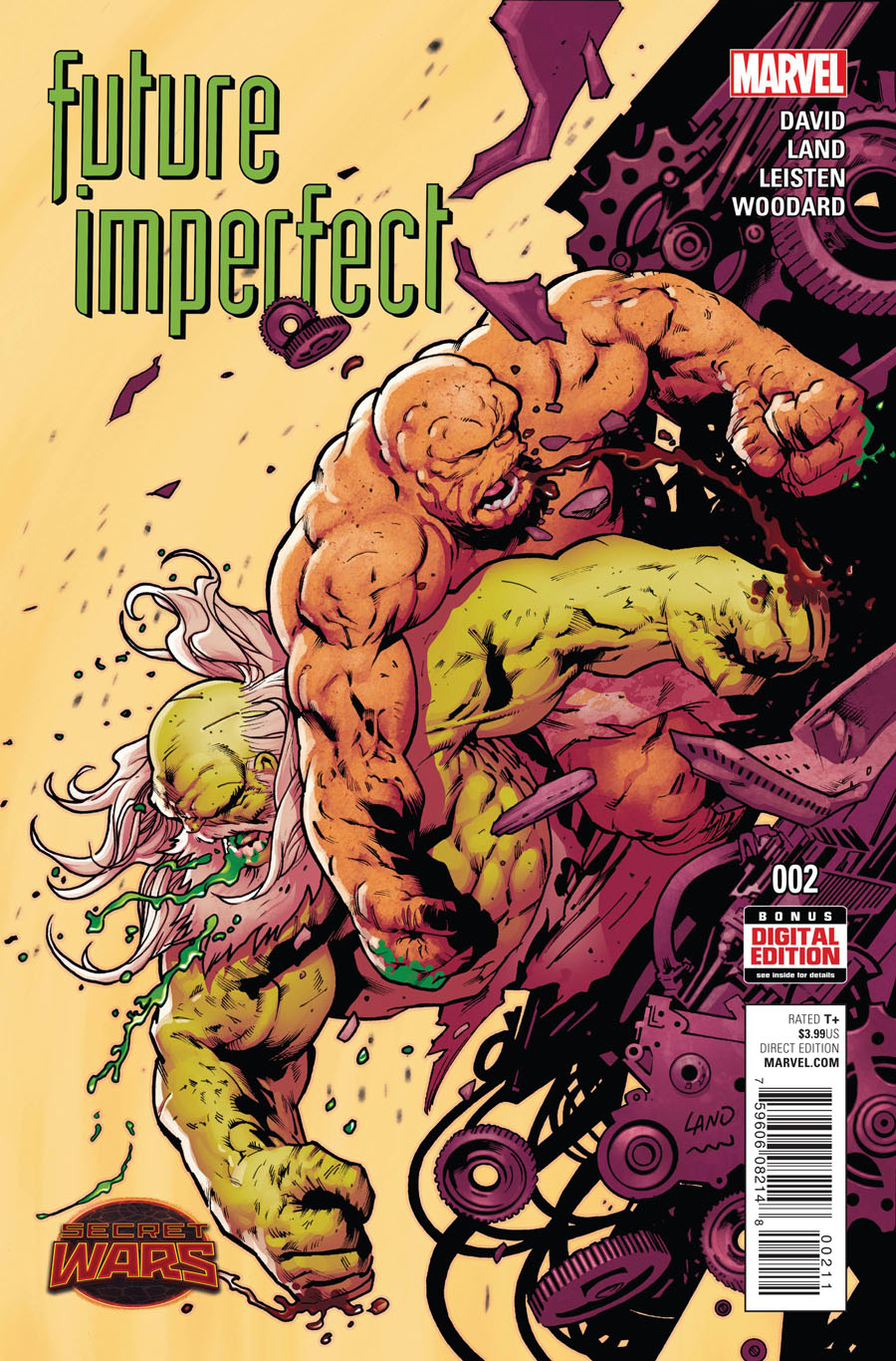 Future Imperfect #2 Cover A Regular Greg Land Cover (Secret Wars Warzones Tie-In)