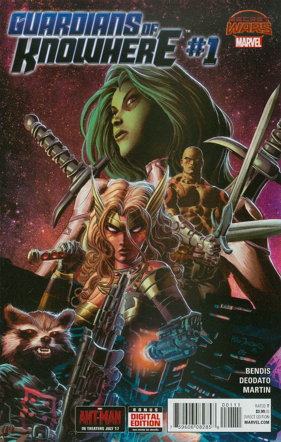 Guardians Of Knowhere #1 Cover A Regular Mike Deodato Jr Cover (Secret Wars Warzones Tie-In)