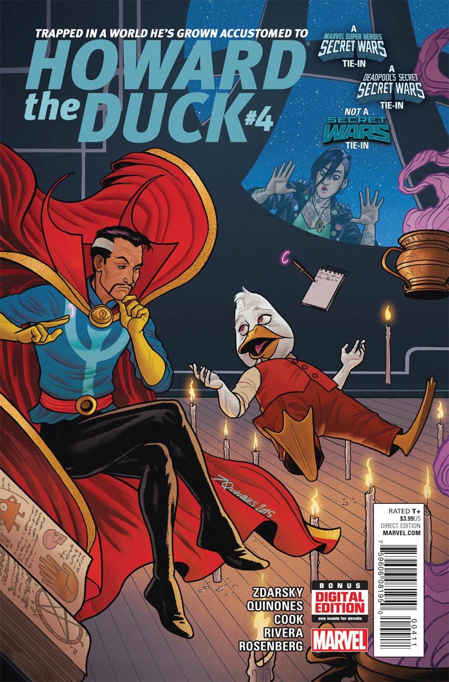 Howard The Duck Vol 4 #4 Cover A Regular Joe Quinones Cover