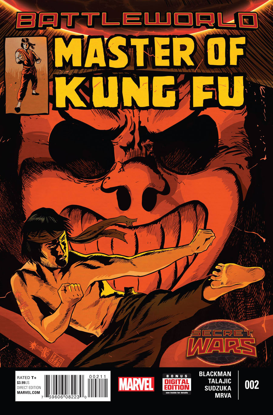 Master Of Kung Fu Vol 2 #2 (Secret Wars Battleworld Tie-In)