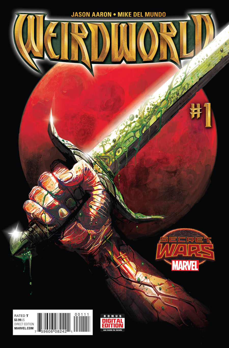 Weirdworld #1 Cover A Regular Michael Del Mundo Cover (Secret Wars Warzones Tie-In)