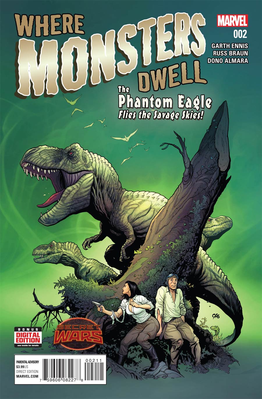 Where Monsters Dwell Vol 2 #2 (Secret Wars Warzones Tie-In)
