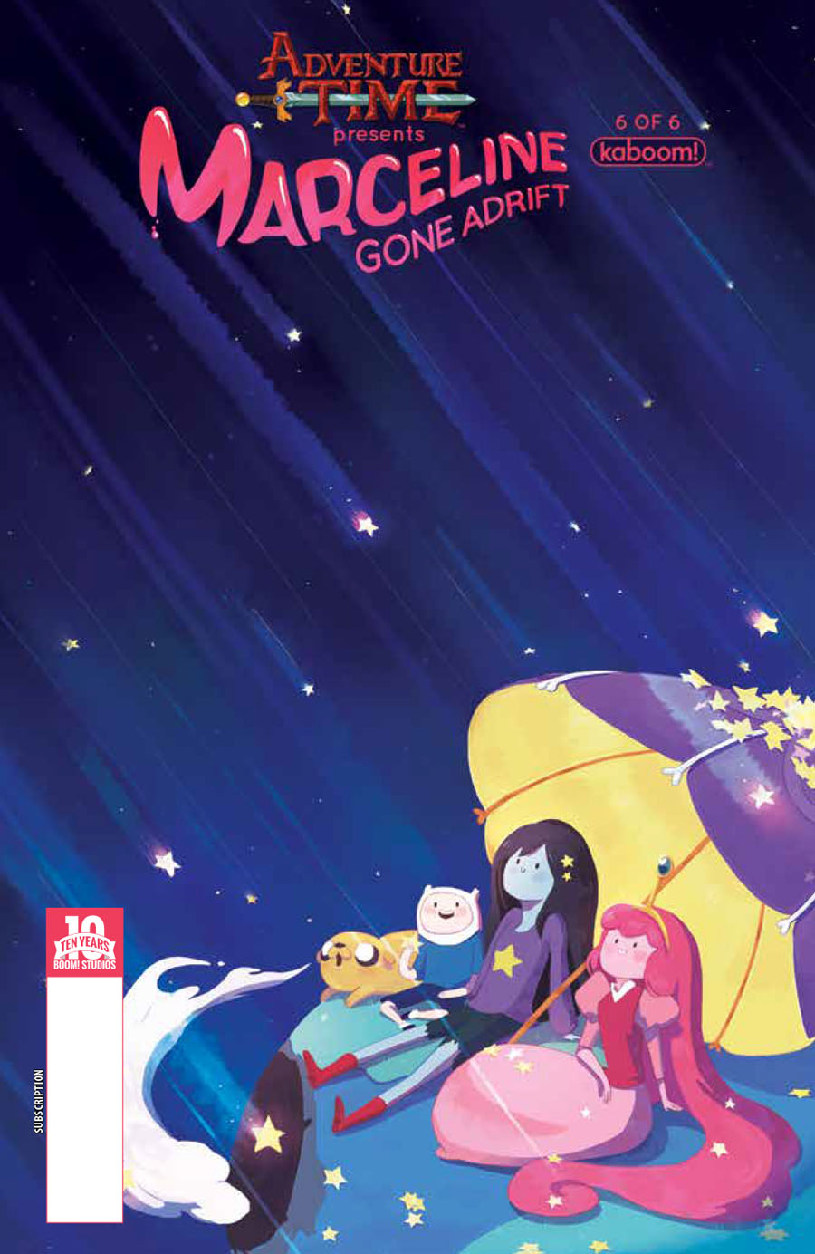 Adventure Time Marceline Gone Adrift #6 Cover B Variant Chrystin Garland Subscription Cover