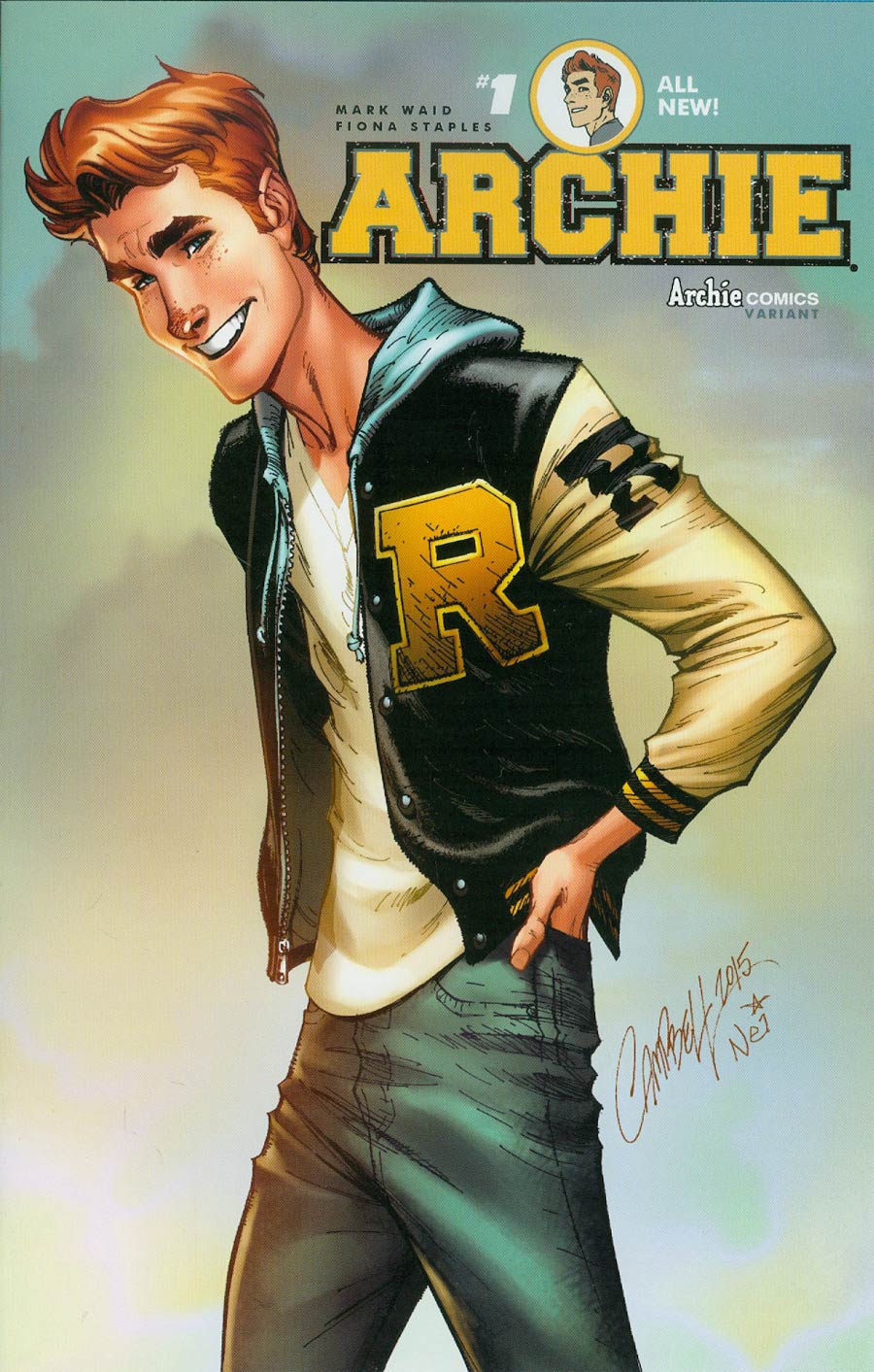 Archie Vol 2 #1 Cover D Variant J Scott Campbell Cover