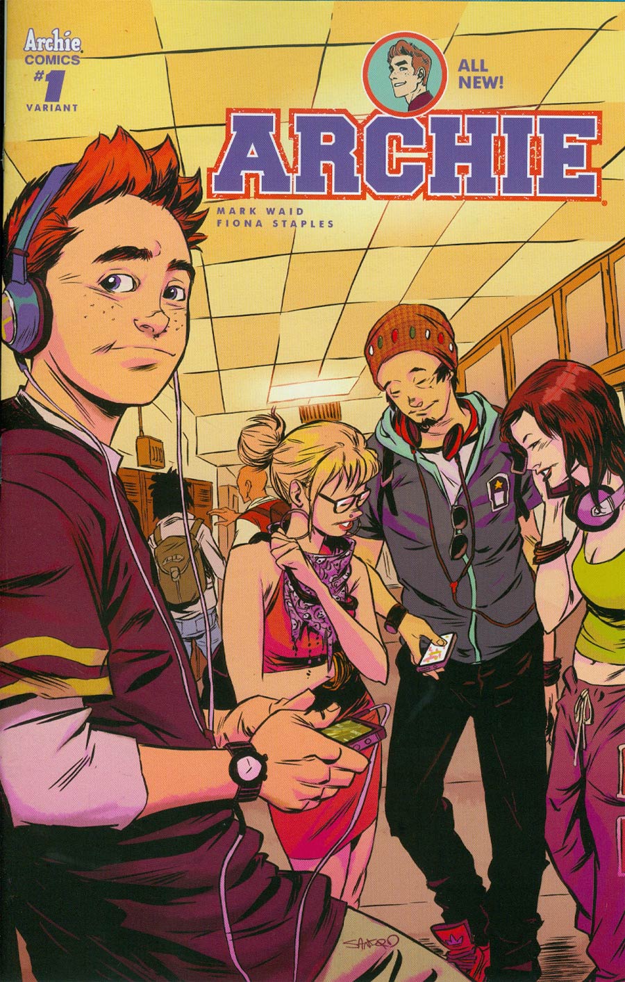 Archie Vol 2 #1 Cover K Variant Sanford Greene Cover