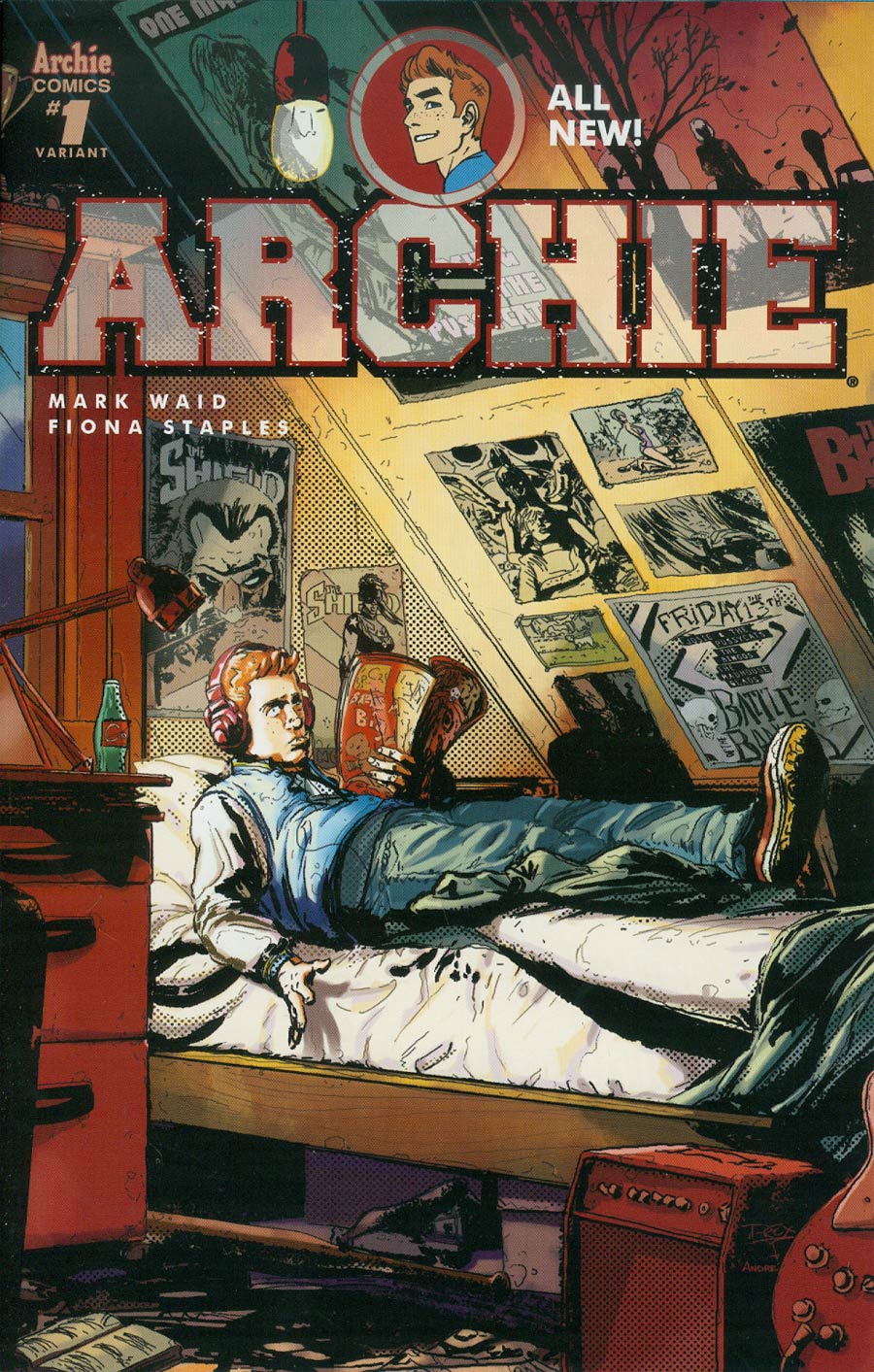 Archie Vol 2 #1 Cover U Variant T Rex Cover
