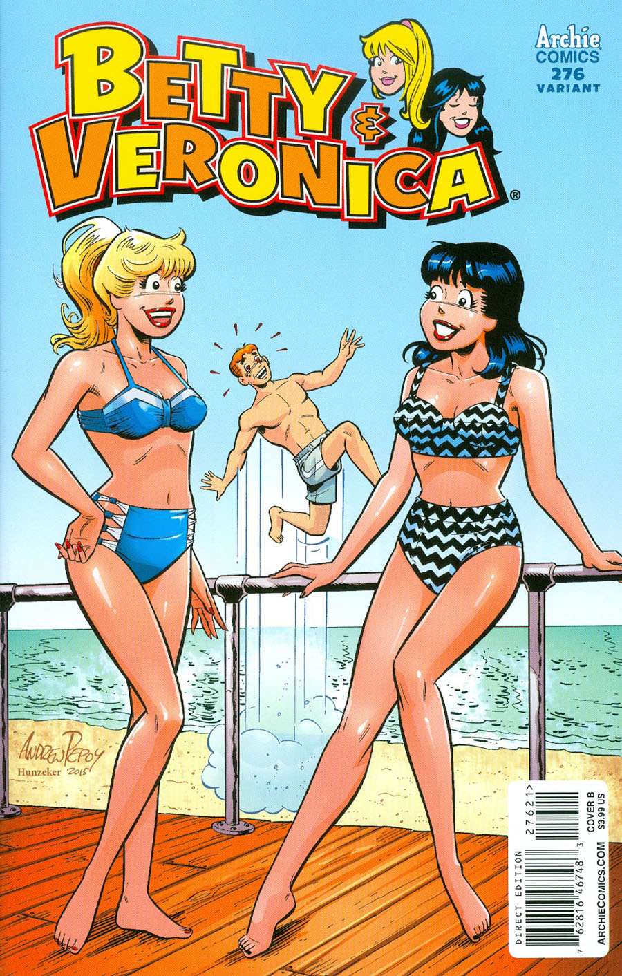 Betty & Veronica #276 Cover B Variant Andrew Pepoy Cover