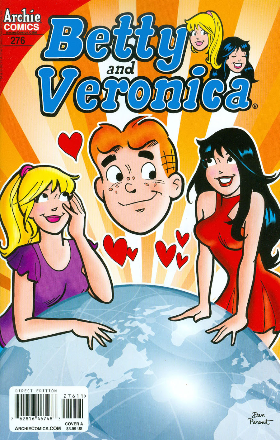 Betty & Veronica #276 Cover A Regular Dan Parent Cover