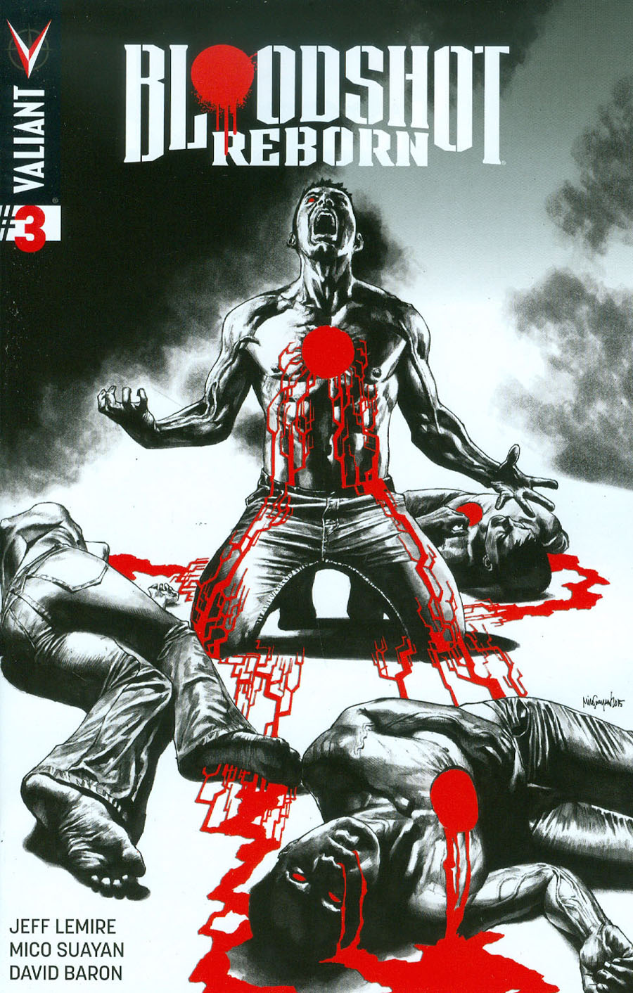 Bloodshot Reborn #3 Cover A 1st Ptg Regular Mico Suayan Cover
