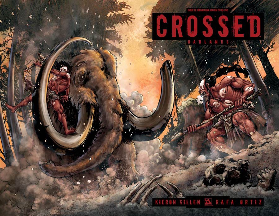 Crossed Badlands #78 Cover E Megafauna Mayhem Cover