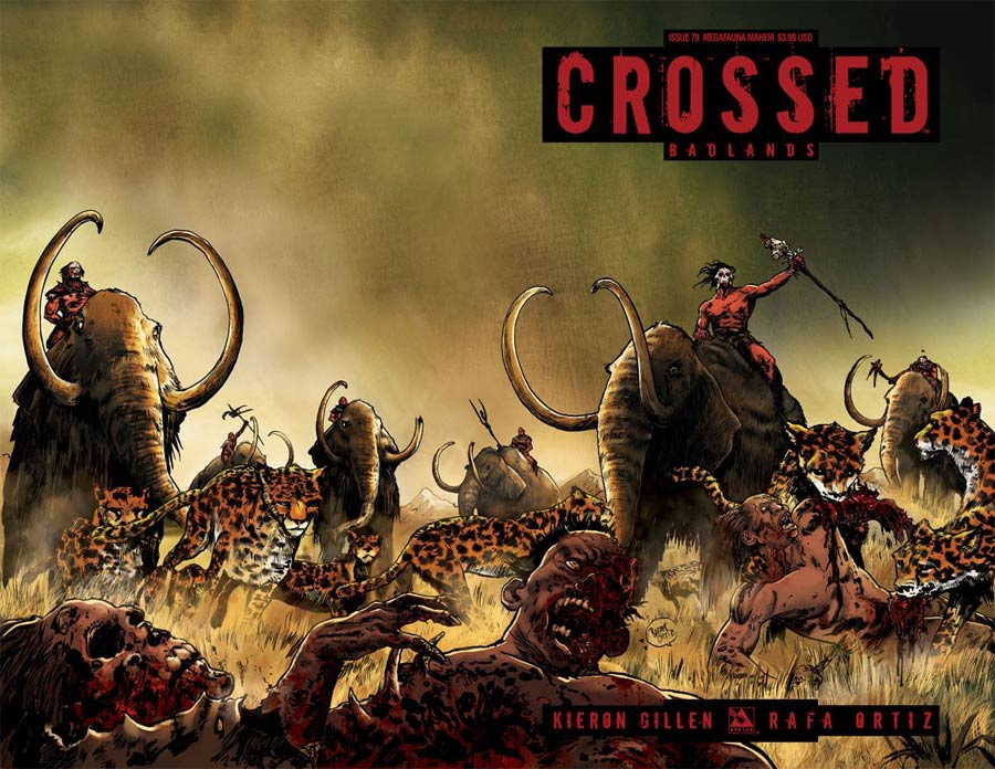 Crossed Badlands #79 Cover E Megafauna Mayhem Cover