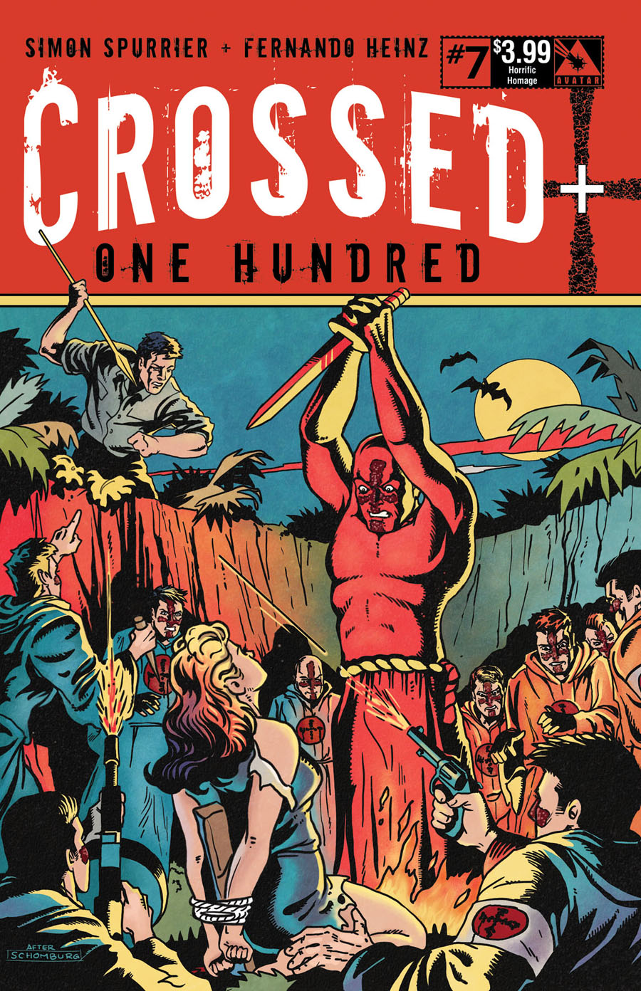 Crossed Plus 100 #7 Cover E Horrific Homage Cover