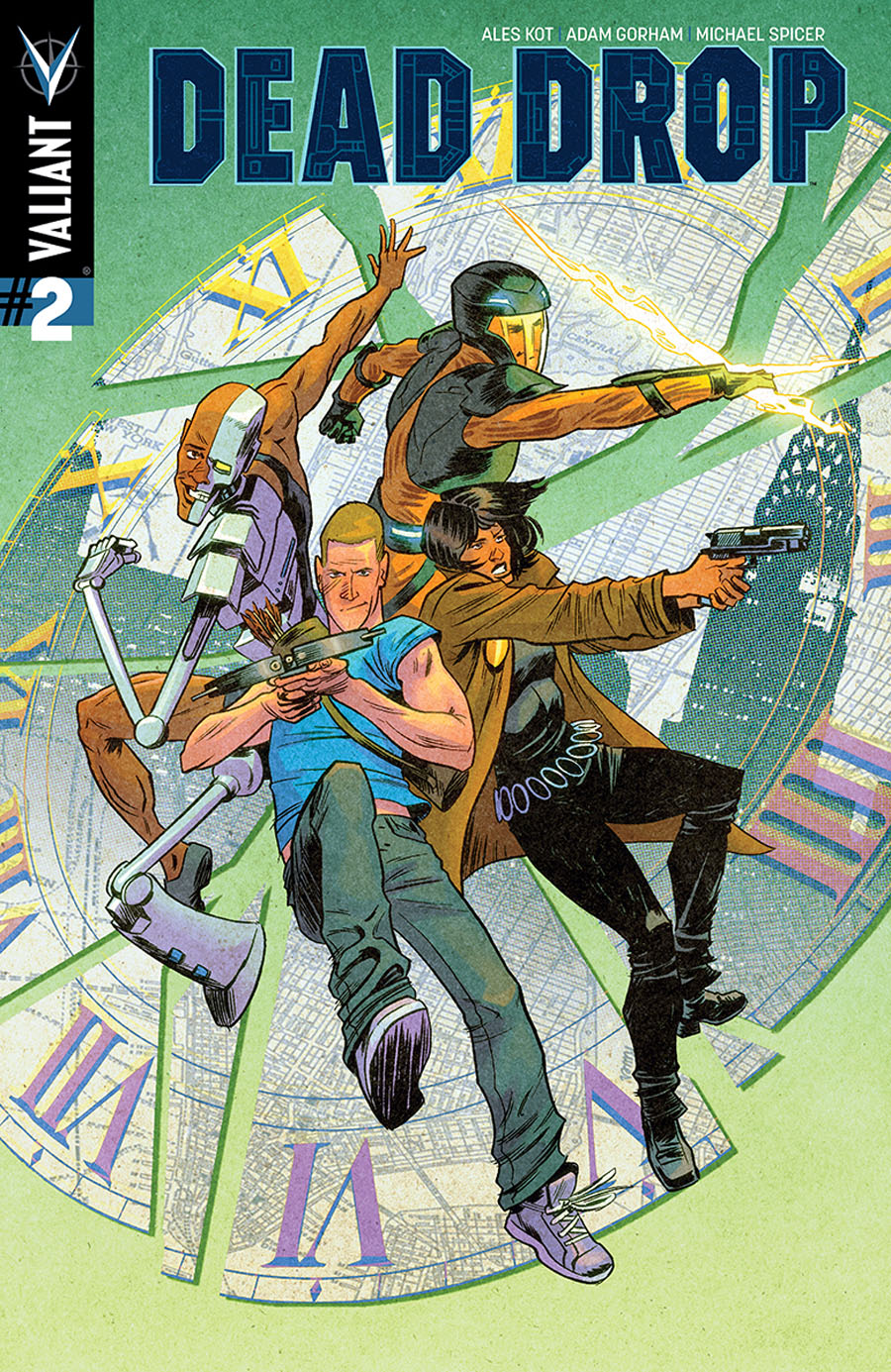 Dead Drop #2 Cover B Variant Adam Gorham Cover