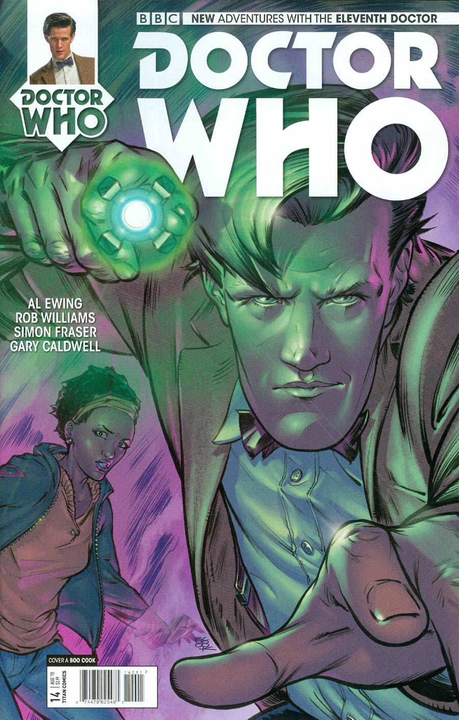 Doctor Who 11th Doctor #14 Cover A Regular Boo Cook Cover