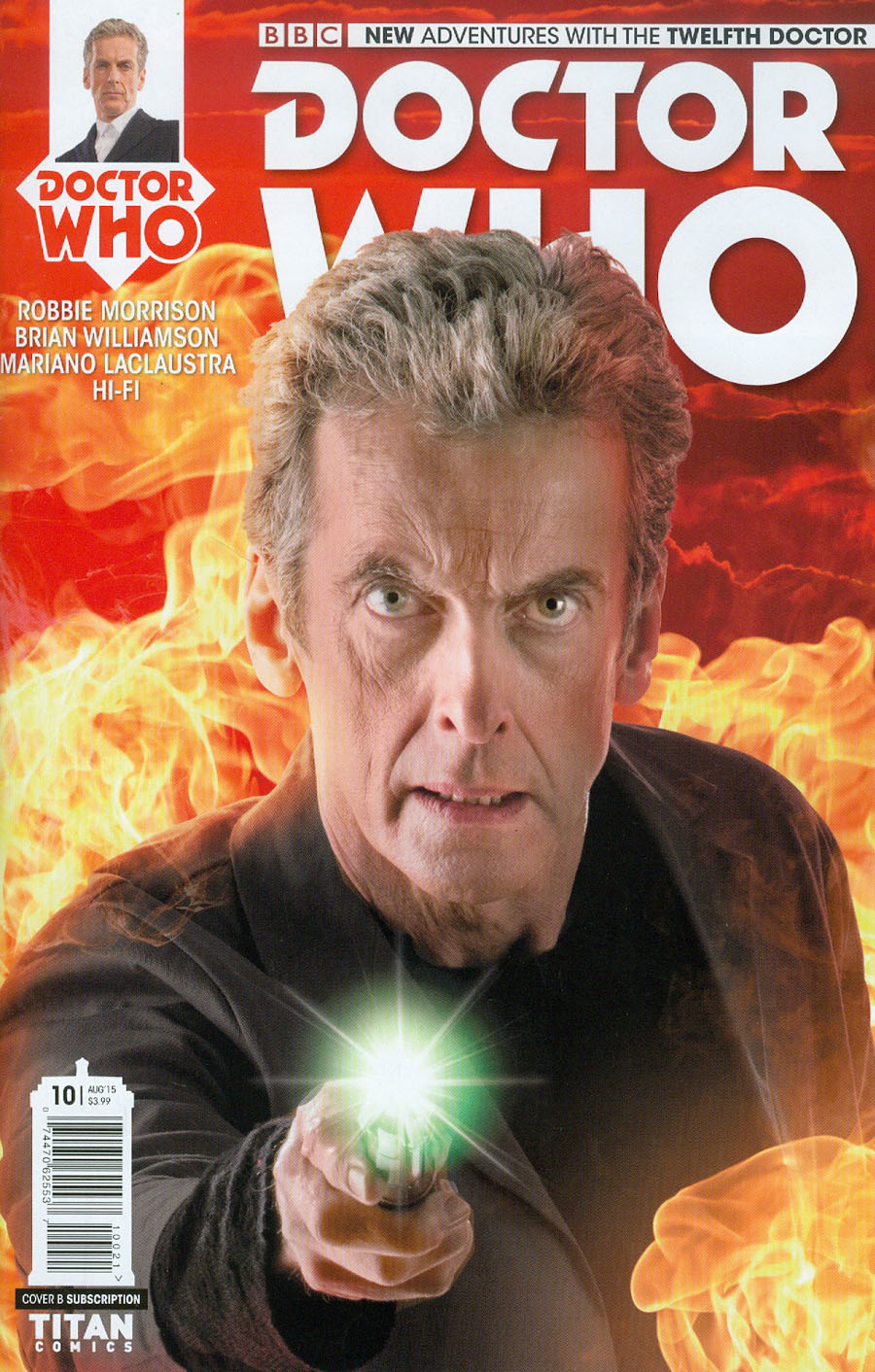 Doctor Who 12th Doctor #10 Cover B Variant Photo Subscription Cover