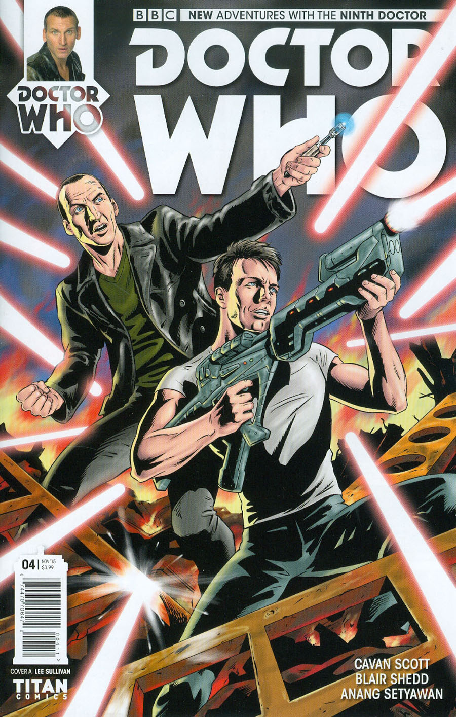 Doctor Who 9th Doctor #4 Cover A Regular Blair Shedd Cover