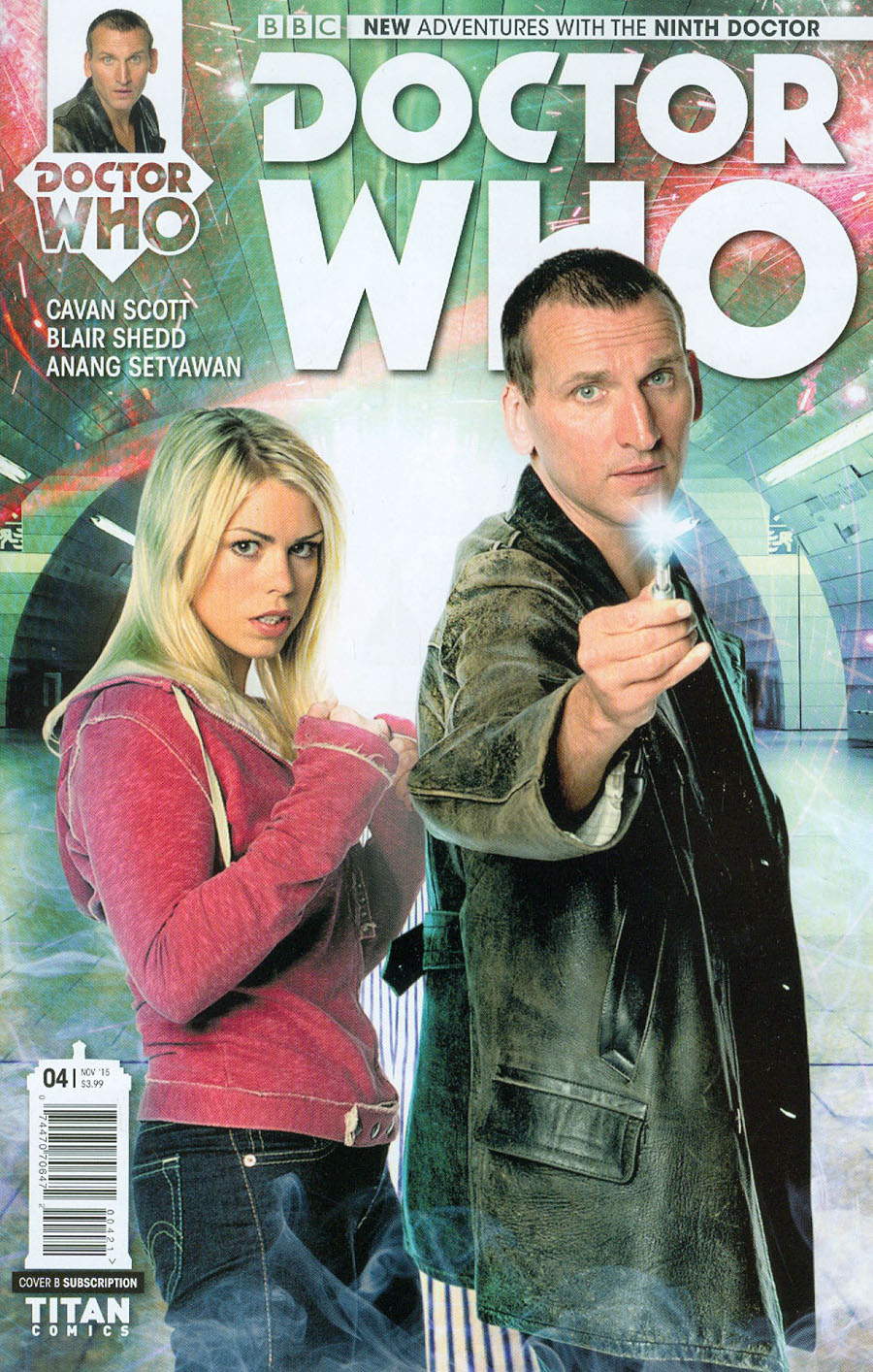 Doctor Who 9th Doctor #4 Cover B Variant Photo Subscription Cover