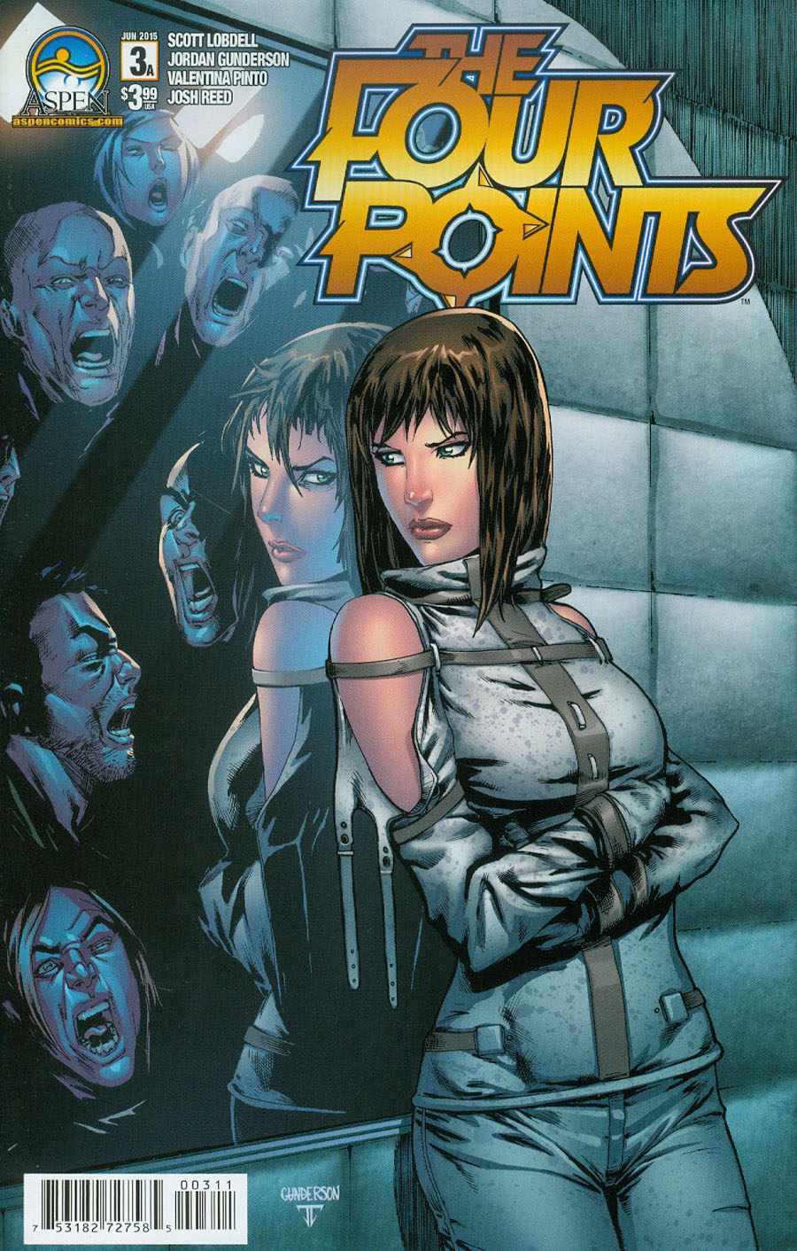 Four Points #3 Cover A Regular Jordan Gunderson Cover