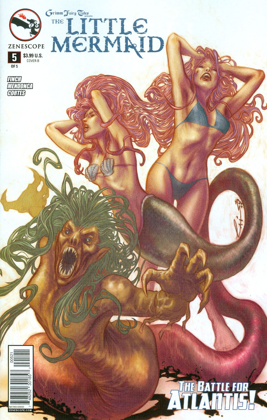 Grimm Fairy Tales Presents Little Mermaid #5 Cover B Emilio Laiso