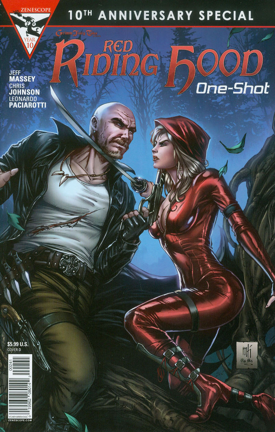 Grimm Fairy Tales Presents 10th Anniversary Special #2 Red Riding Hood Cover D Mike Krome