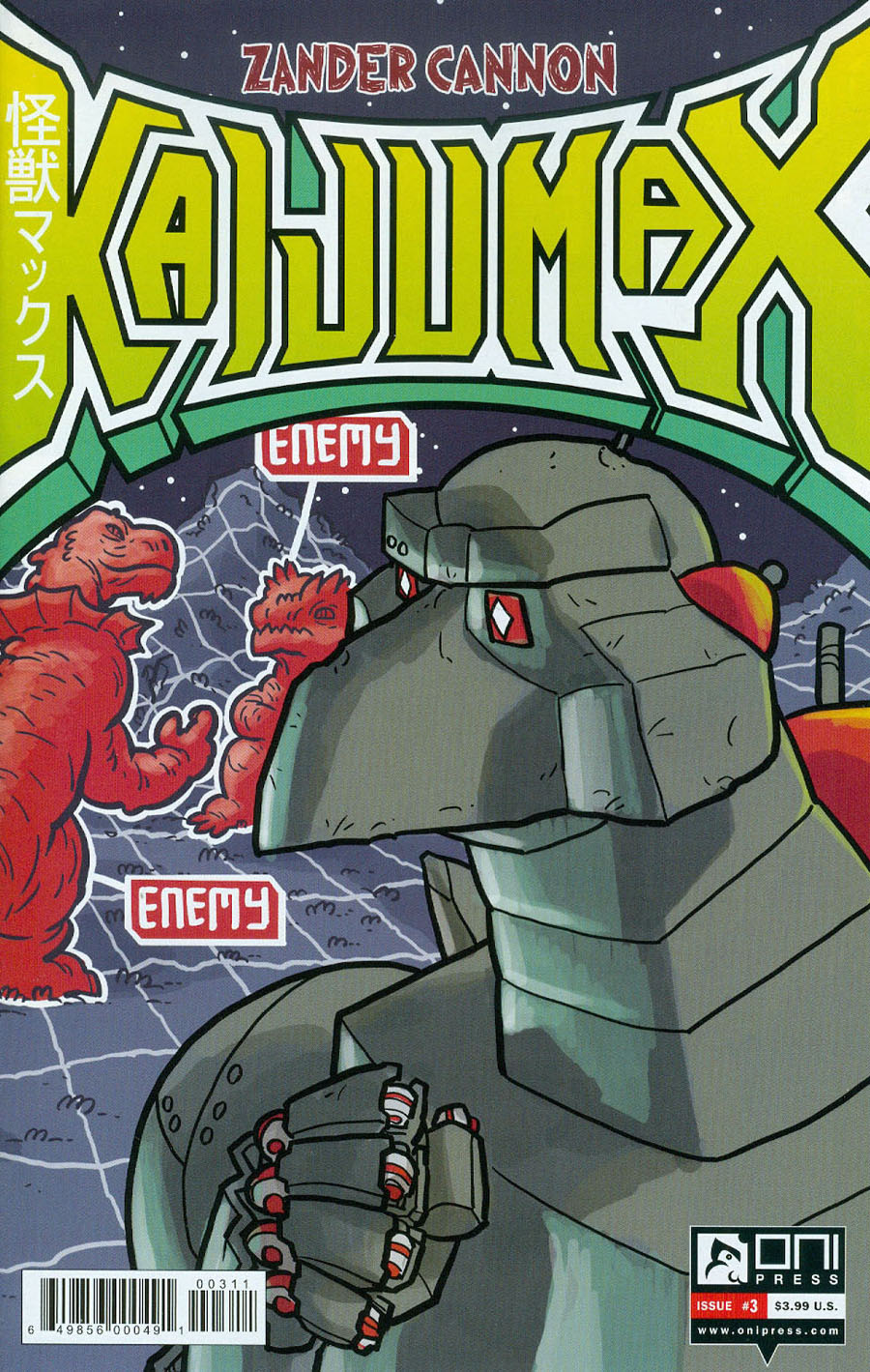 Kaijumax #3 Cover A Regular Zander Cannon Cover