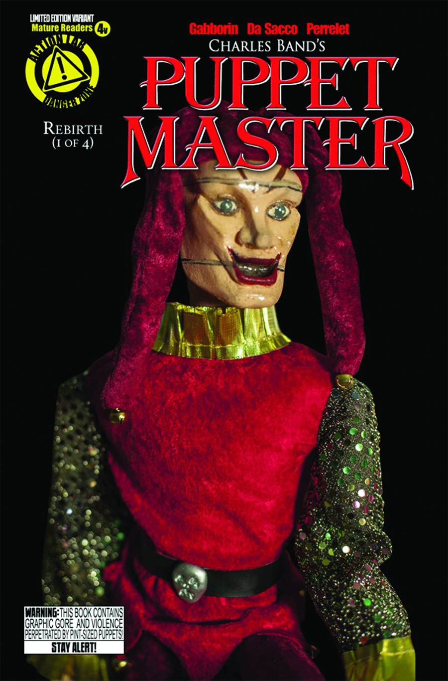 Puppet Master #4 Cover D Variant Jester Photo Cover