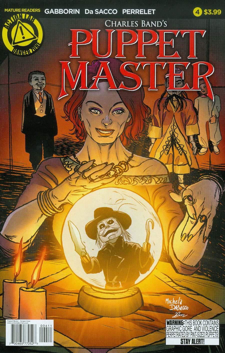 Puppet Master #4 Cover A Regular Michela De Sacco Cover