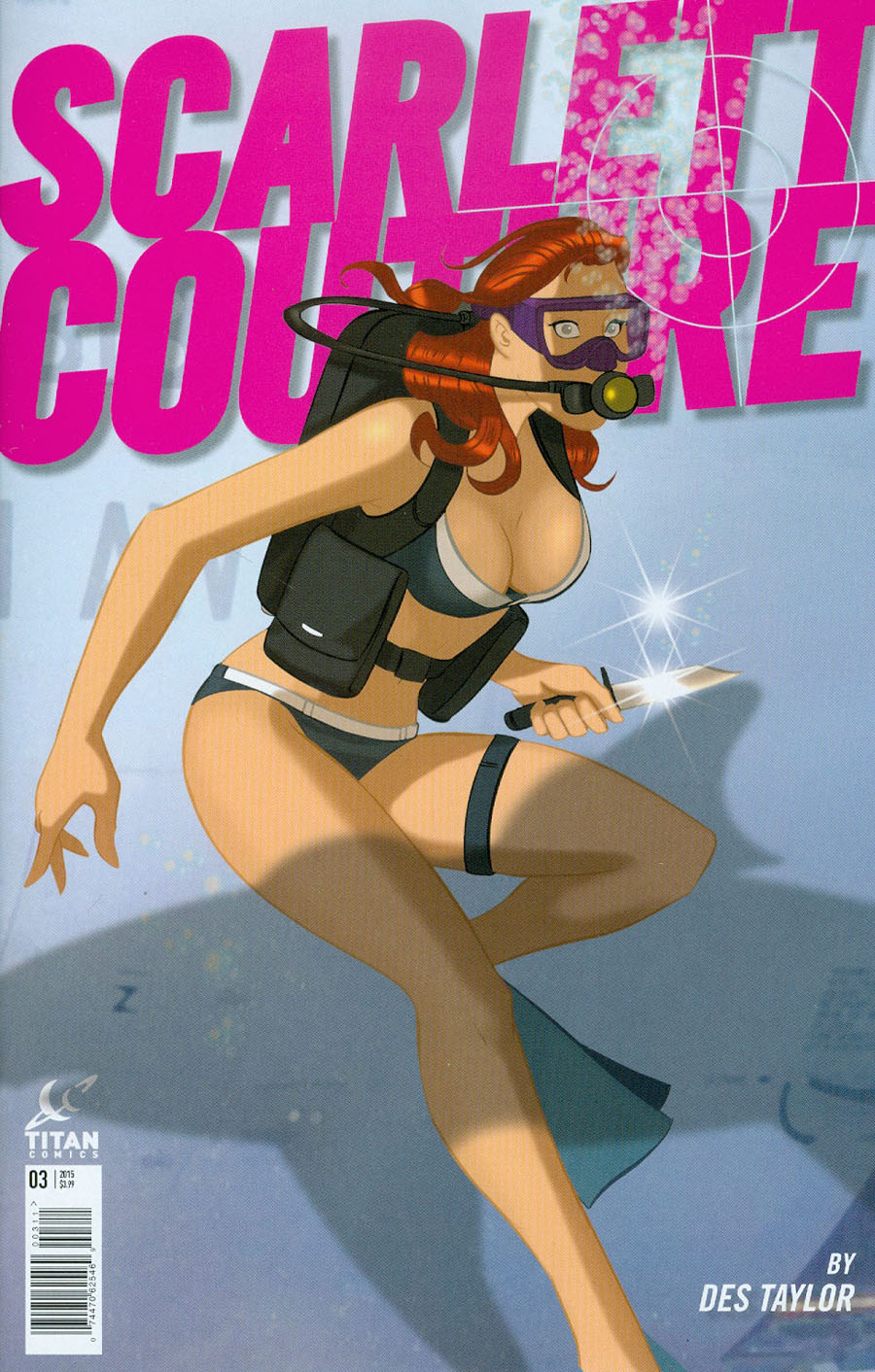 Scarlett Couture #3 Cover A Regular Des Taylor Cover