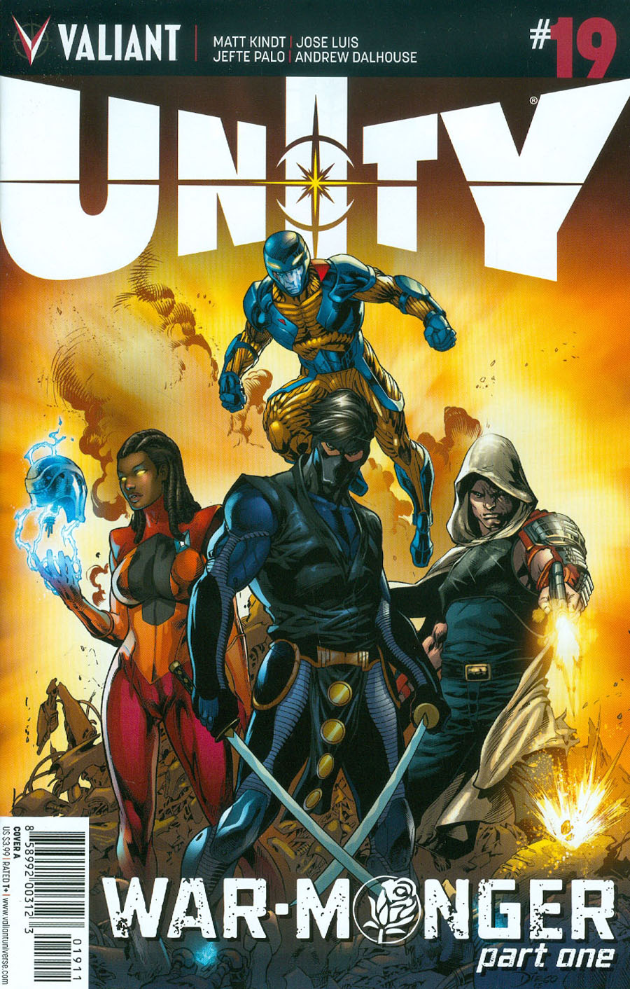 Unity Vol 2 #19 Cover A Regular Diego Bernard Cover