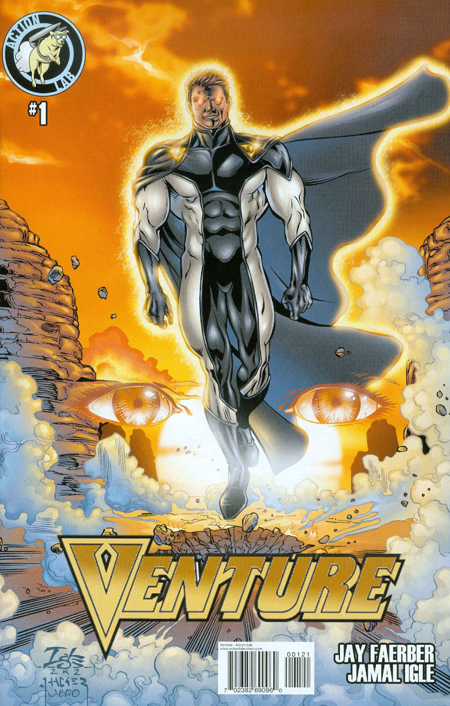 Venture Vol 2 #1 Cover B Variant Jamal Igle Cover