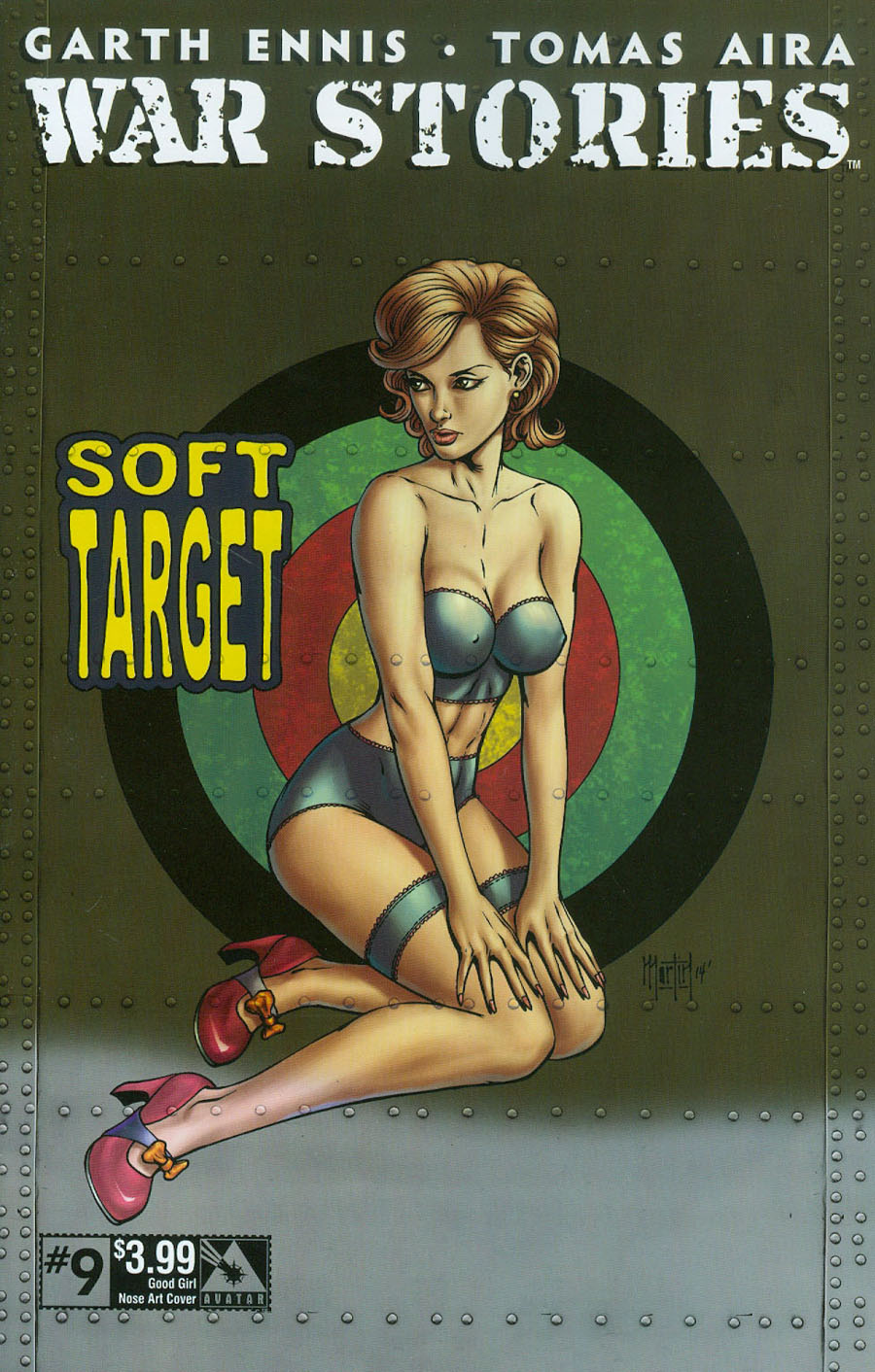War Stories #9 Cover C Good Girl Nose Art Cover