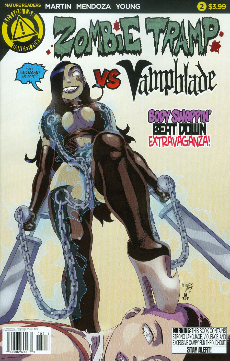 Zombie Tramp vs Vampblade #2 Cover A Regular Winston Young Cover