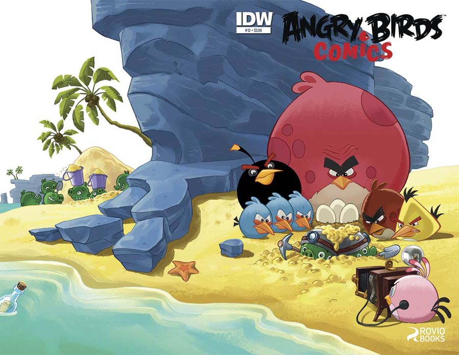 Angry Birds Comics #12 Cover A Regular Paco Rodriques Cover