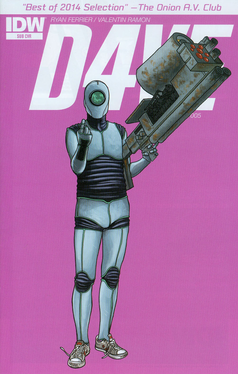 D4VE #5 Cover B Variant Valentin Ramon Subscription Cover