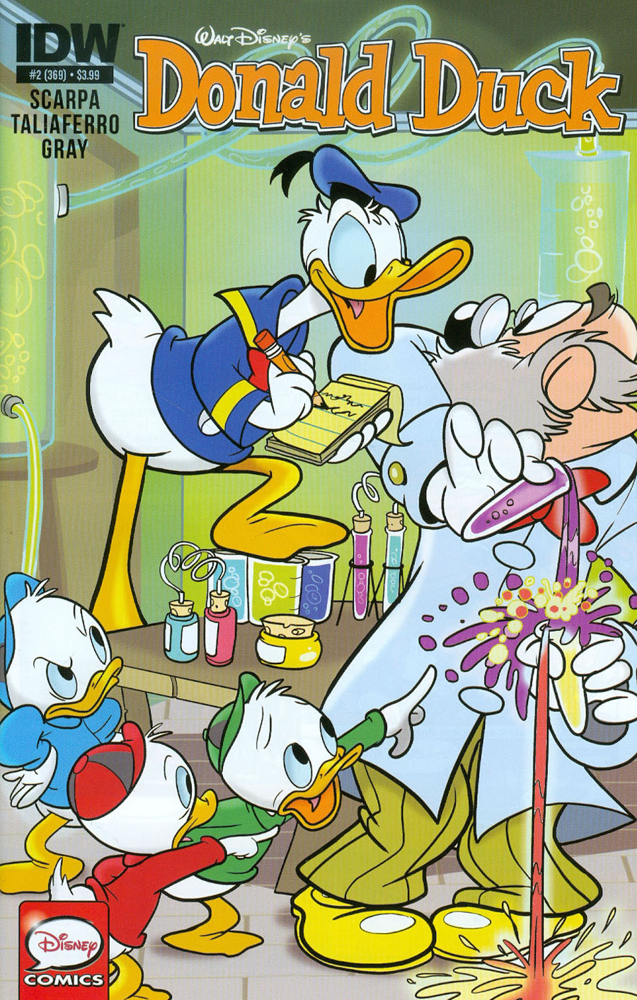 Donald Duck Vol 2 #2 Cover A Regular Dave Alvarez Cover