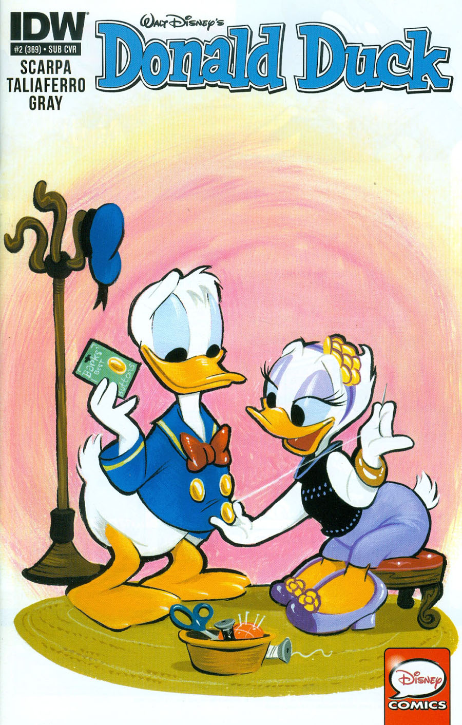 Donald Duck Vol 2 #2 Cover B Variant Andrew Pepoy Subscription Cover