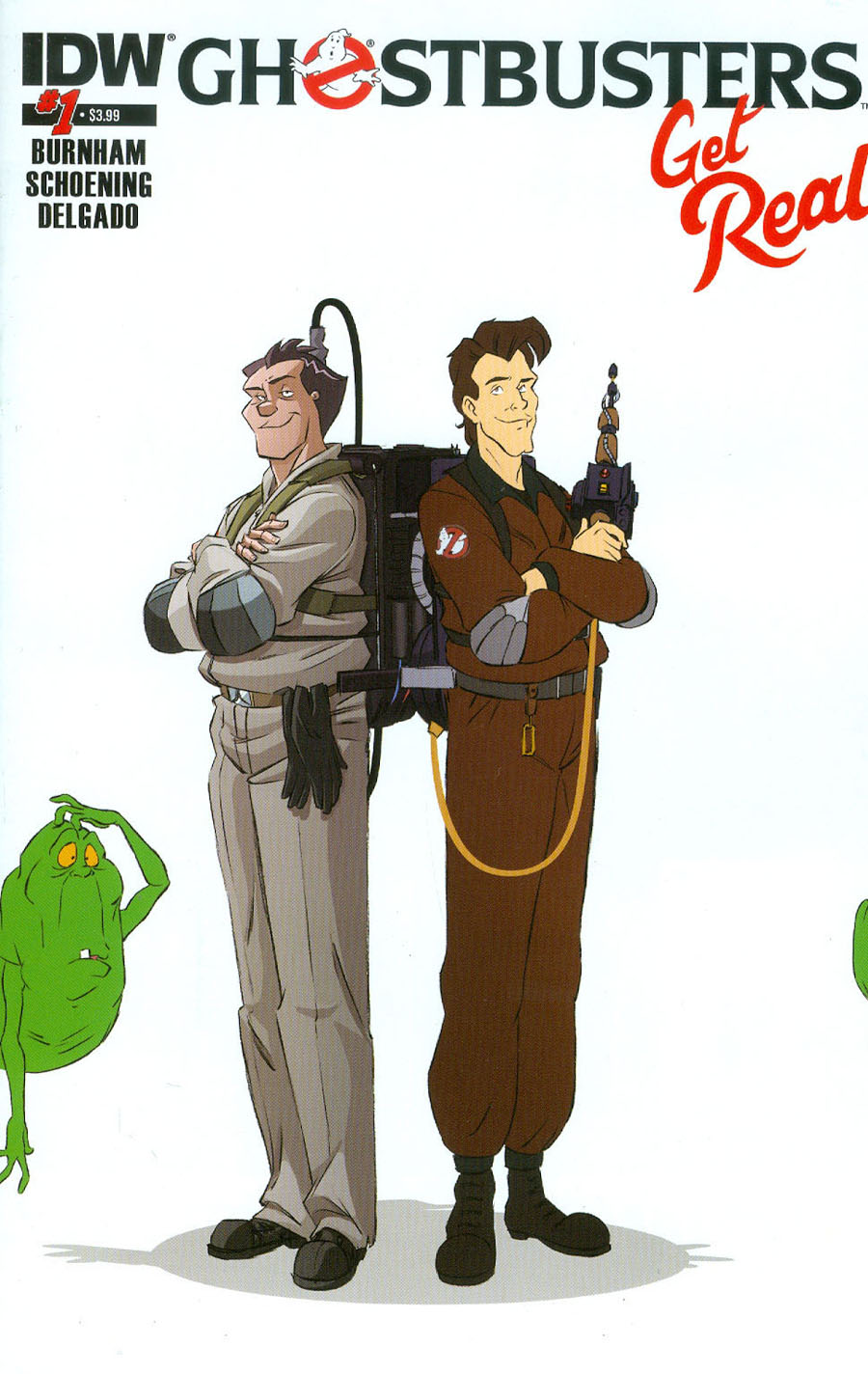 Ghostbusters Get Real #1 Cover A 1st Ptg Regular Dan Schoening Cover