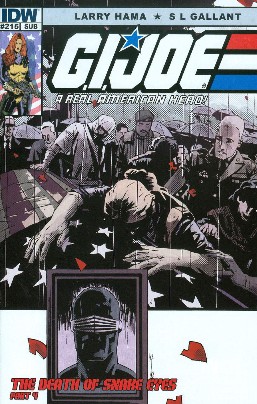 GI Joe A Real American Hero #215 Cover B Variant Antonio Fuso Subscription Cover