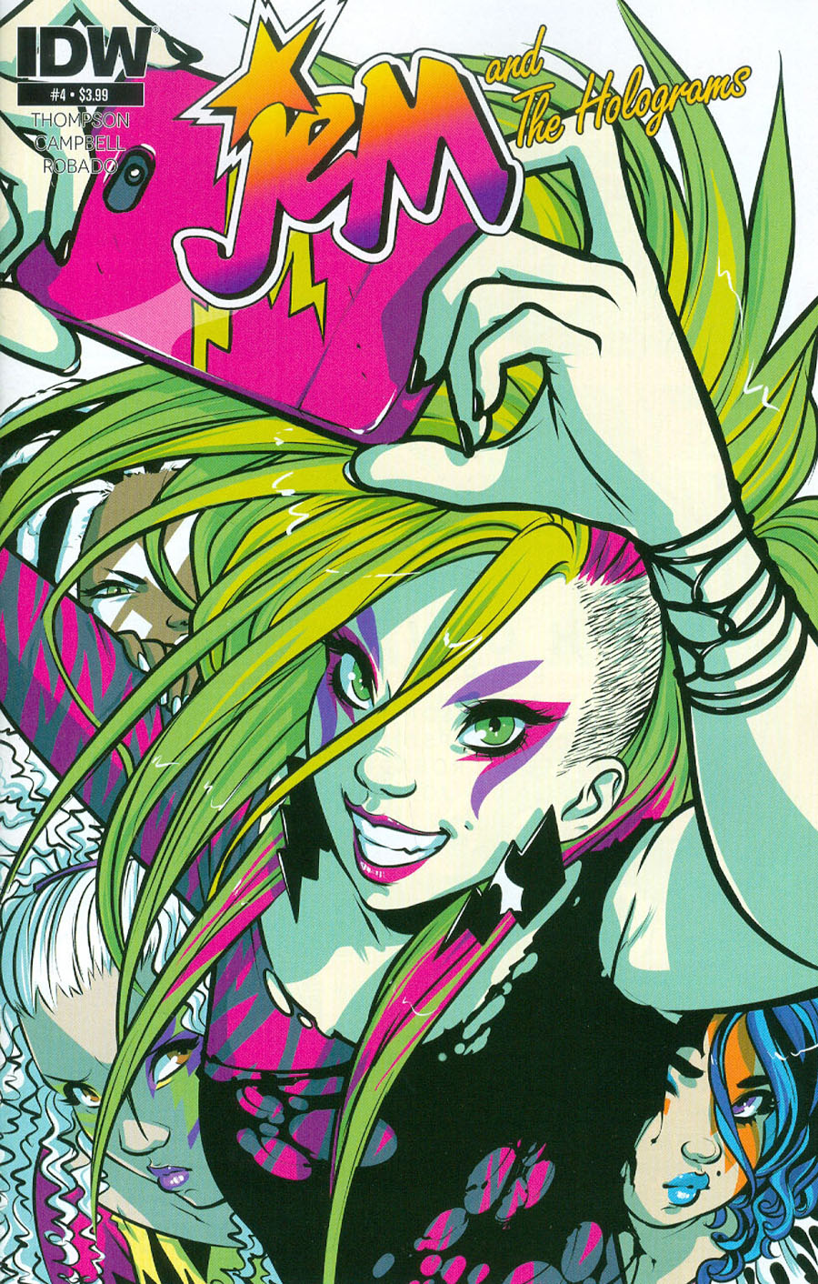 Jem And The Holograms #4 Cover A Regular Sophie Campbell Cover
