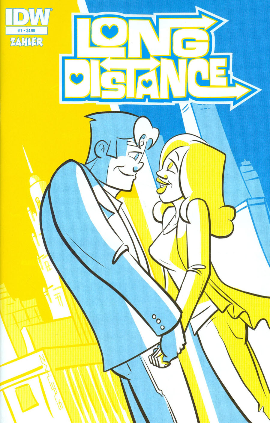 Long Distance #1 Cover A Regular Thomas F Zahler Cover