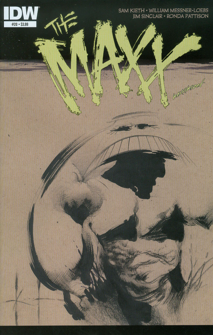 Maxx Maxximized #20 Cover A Regular Sam Kieth Cover