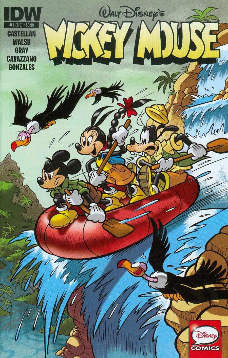 Mickey Mouse Vol 2 #1 Cover A Regular Andrea Casty Castellan Cover