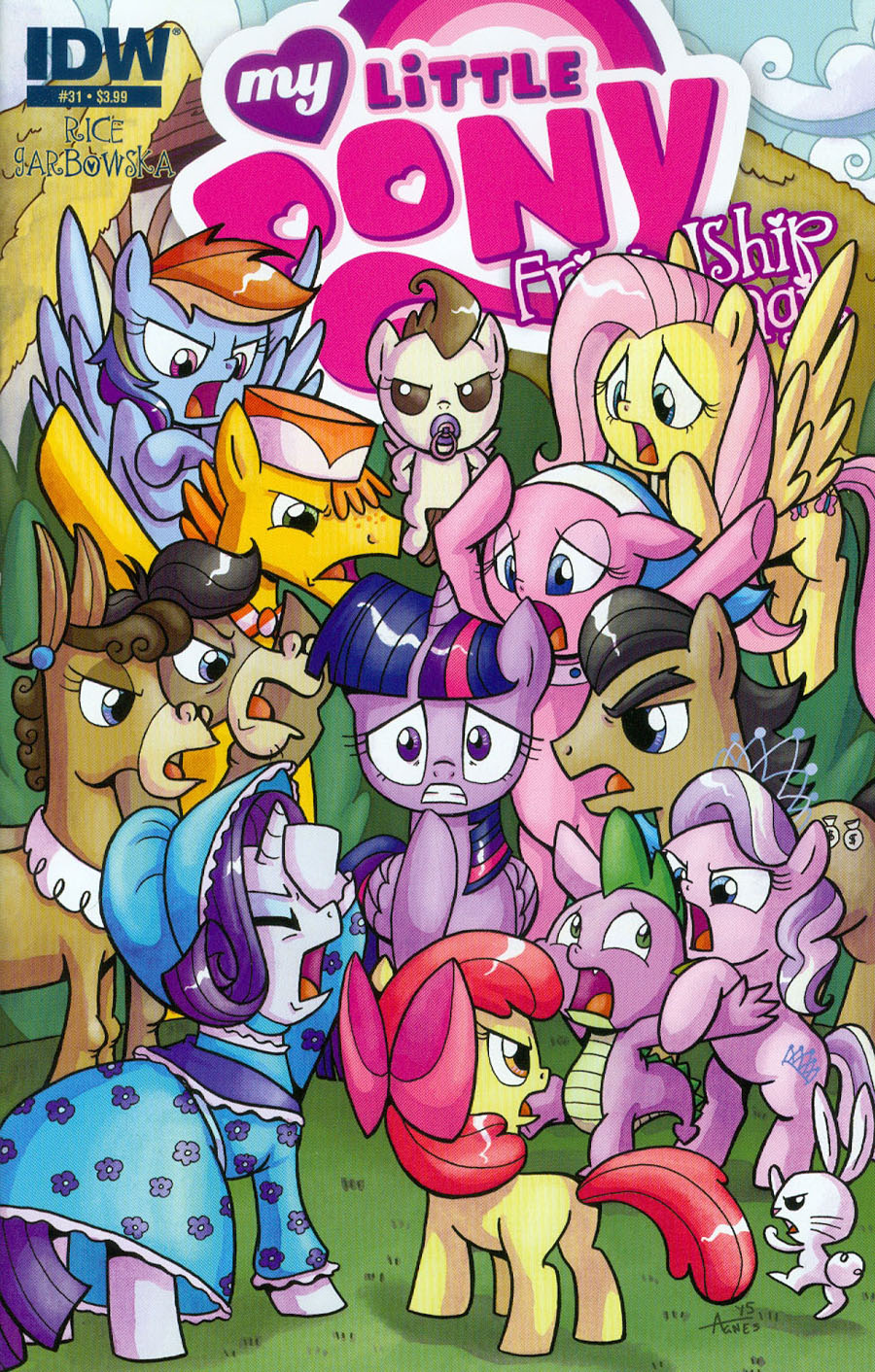 My Little Pony Friendship Is Magic #31 Cover A Regular Agnes Garbowska Cover