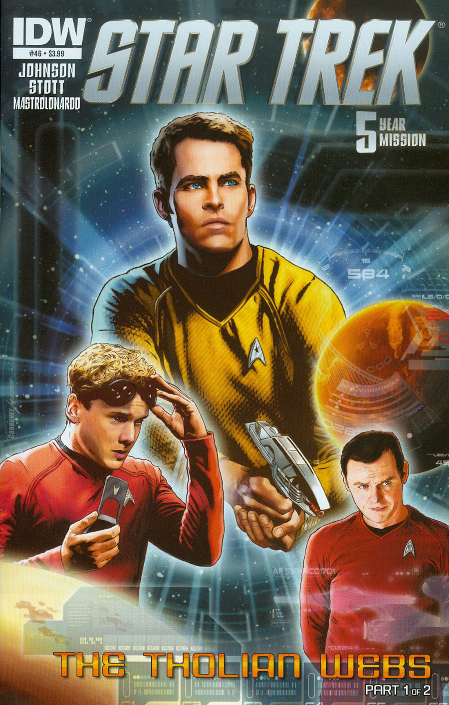 Star Trek (IDW) #46 Cover A Regular Joe Corroney Cover