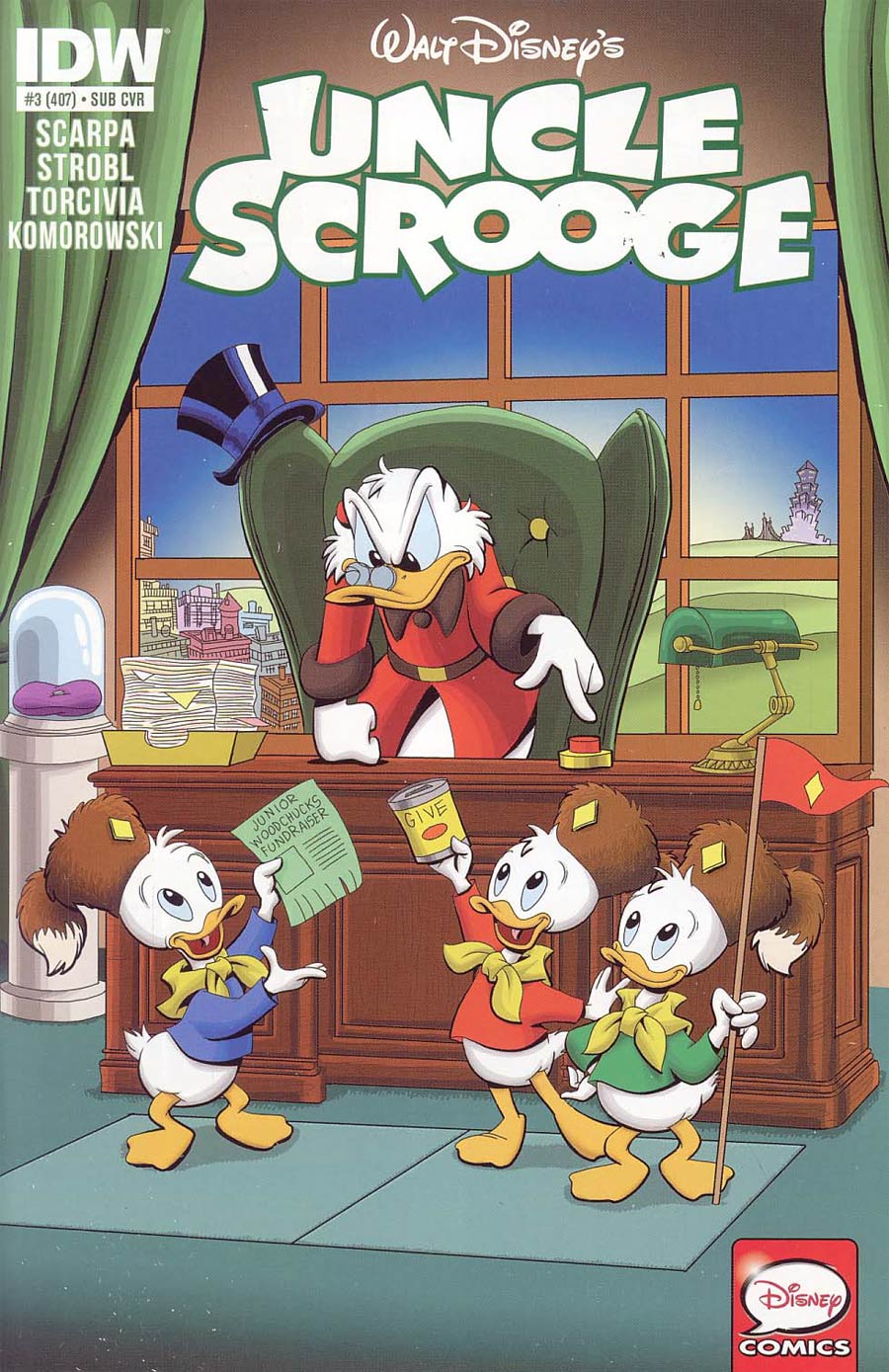 Uncle Scrooge Vol 2 #3 Cover B Variant James Silvani Subscription Cover