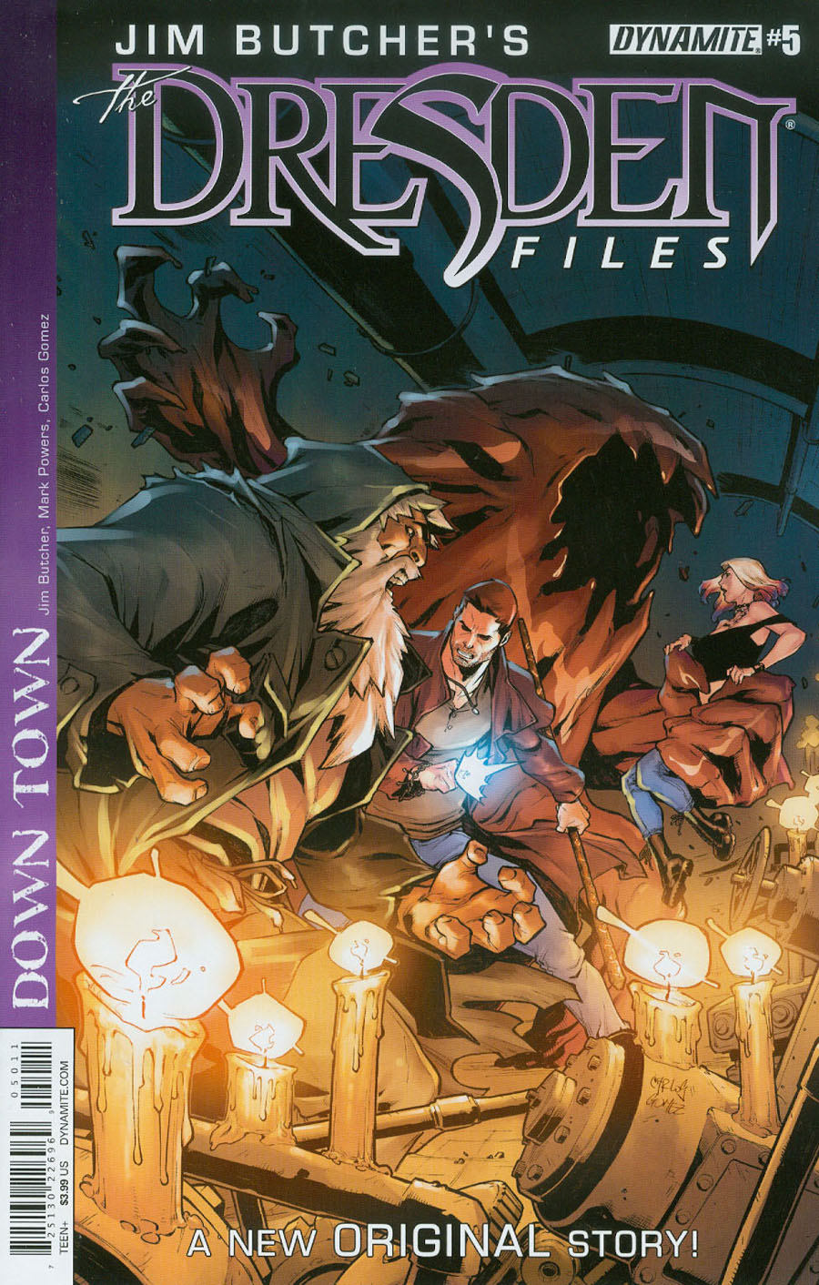 Jim Butchers Dresden Files Down Town #5