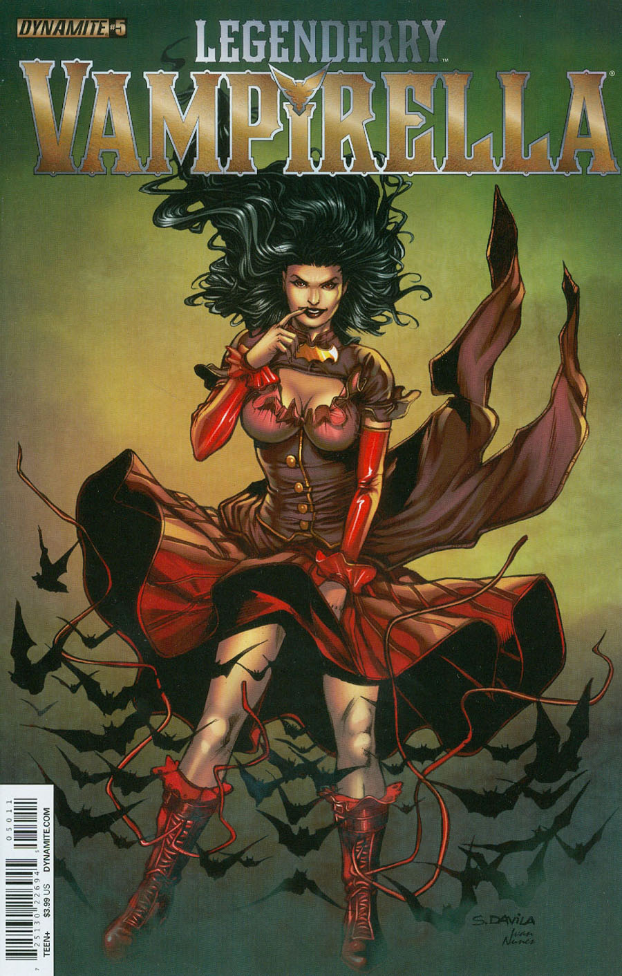 Legenderry Vampirella #5 Cover A Regular Sergio Fernandez Davila Cover