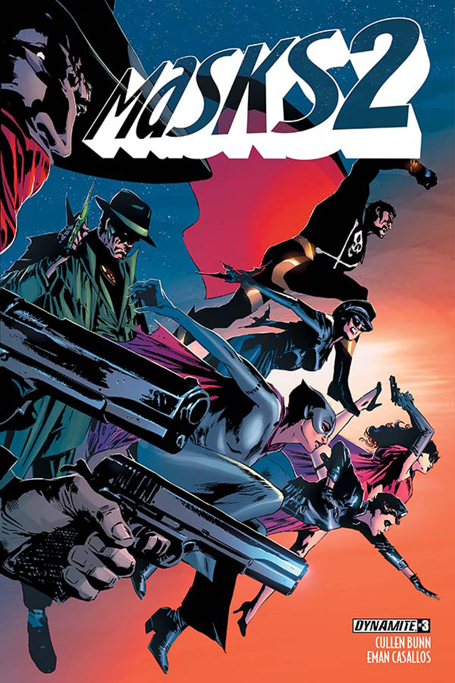 Masks 2 #3 Cover A Regular Butch Guice Cover