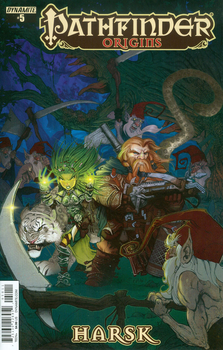 Pathfinder Origins #5 Cover A Regular Sebastian Cichon Cover