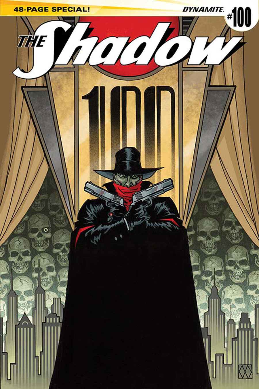 Shadow Vol 5 #100 Cover A Regular Matt Wagner Cover